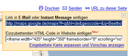 Google Maps Code