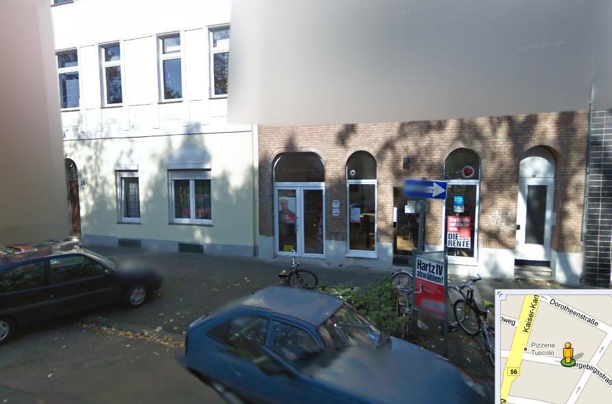 Ausriss Google Stree View Bonn Dorotheenstraße